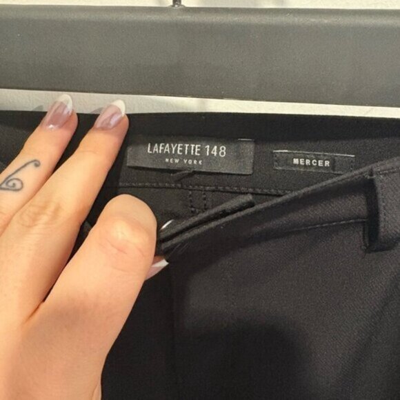 LIKE NEW- LAYFAYETTE 148- MERCER PANTS- WOMAN - Picture 7 of 10